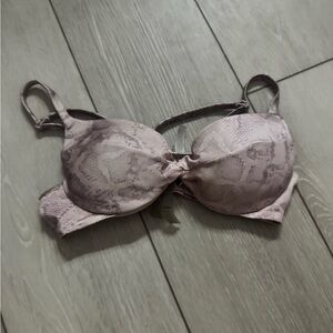 Women's Pink Snake Print SwimSuit